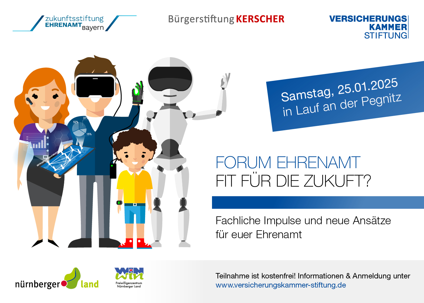 FORUM EHRENAMT 2025: Fit für die Zukunft?