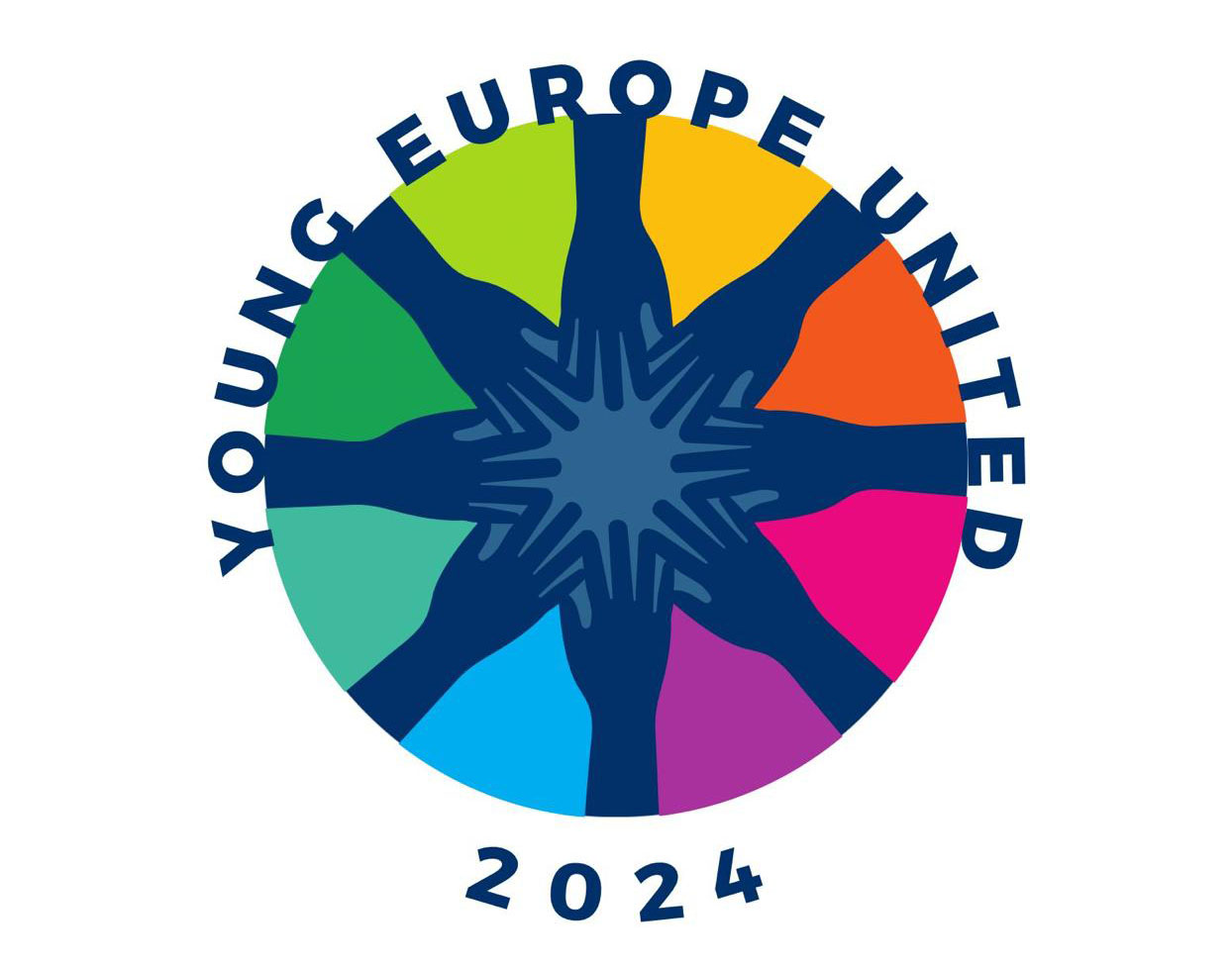 Logo Junges Europa- Ein Mosaik aus Vielfalt und Perspektiven 