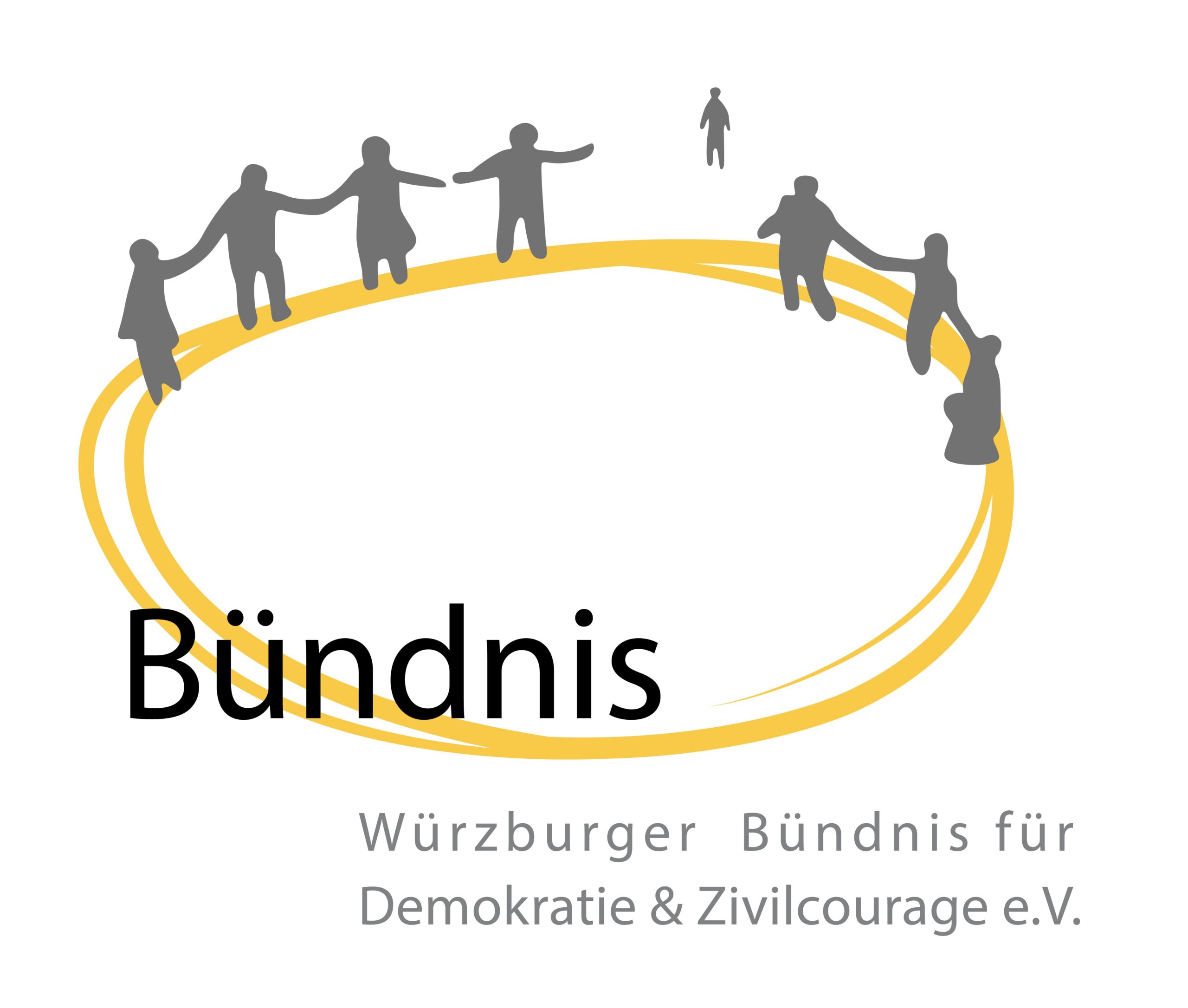 Logo Würzburger Bündnis für Demokratie und Zivilcourage